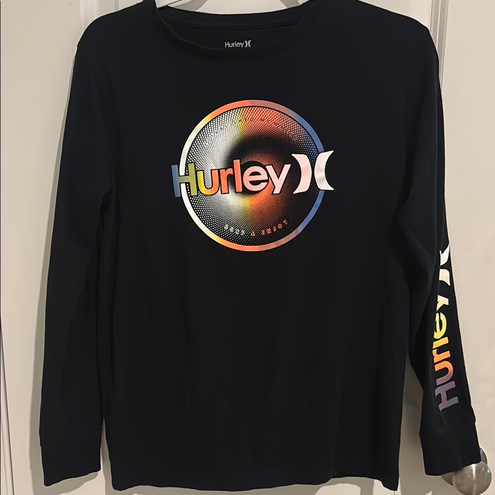 Hurley Black Long Sleeve Shirt
